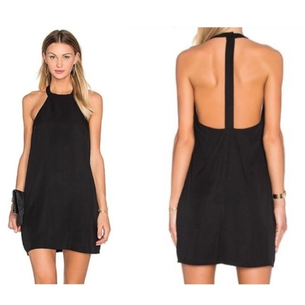 NBD Mini Dress Dont Turn Back Womens Extra Small XS Black